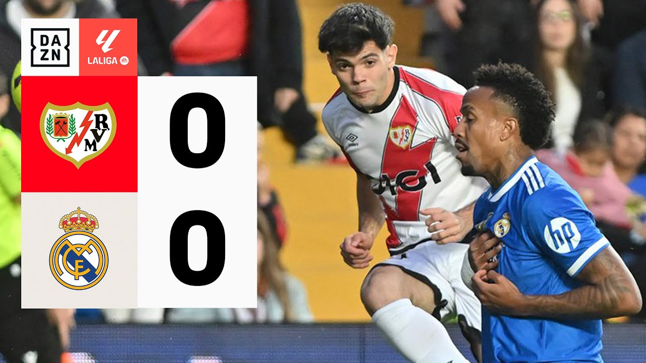 Rayo Vallecano vs Real Madrid (0-0) | Resumen y goles | Highlights LALIGA EA SPORTS