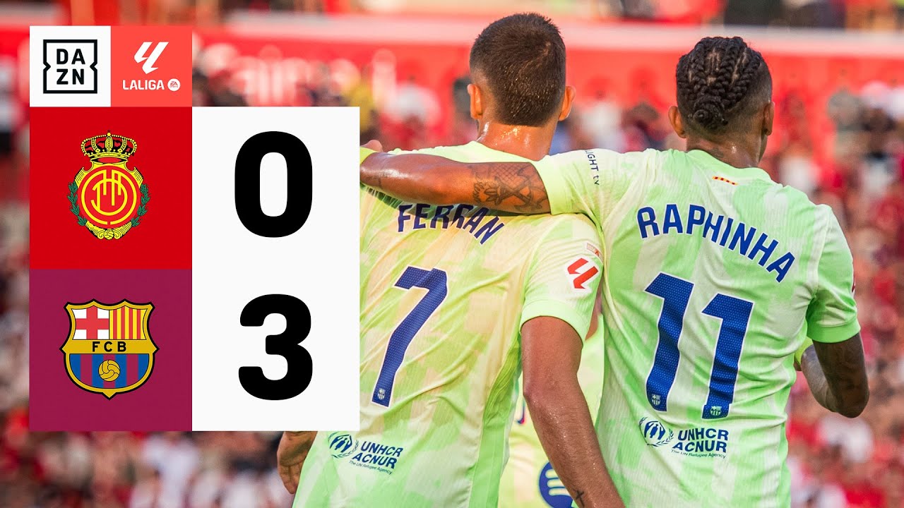 RCD Mallorca vs FC Barcelona (0-3) | Resumen y goles | Highlights LALIGA EA SPORTS