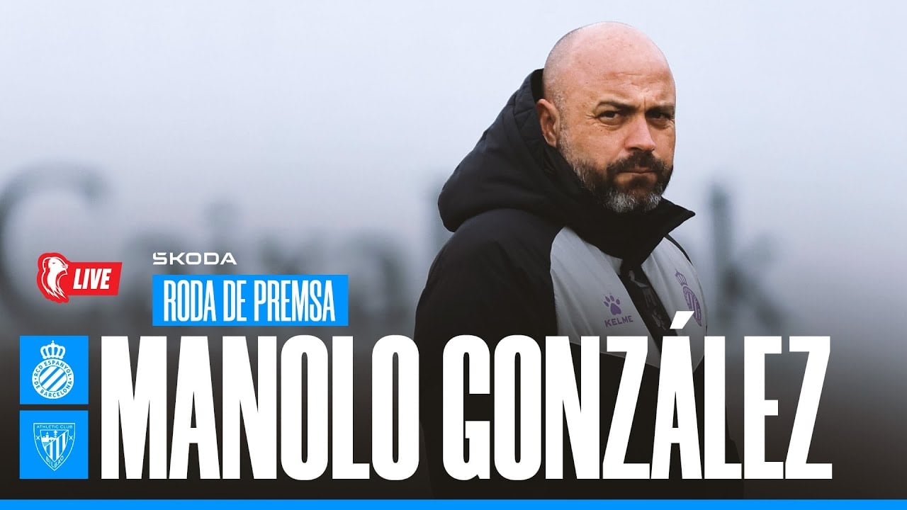 🔴 LIVE | 🎥 Roda de premsa de Manolo González prèvia a l’Espanyol 🆚 Athletic | #RCDE #EspanyolMEDIA