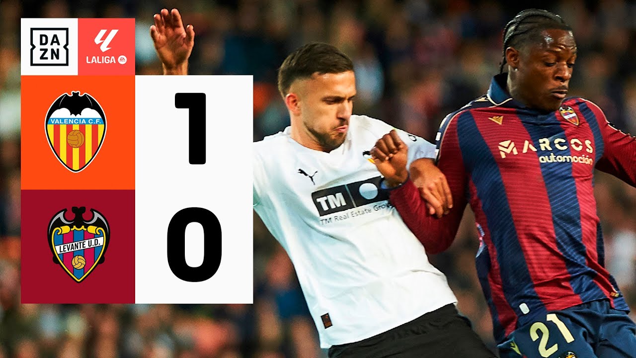 Valencia CF vs Levante UD (1-0) | Resumen y goles | Highlights LALIGA EA SPORTS