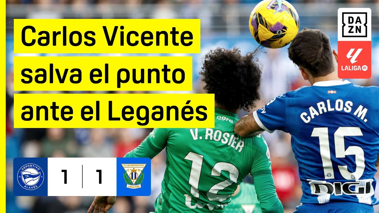 Deportivo Alavés vs CD Leganés (1-1) | Resumen y goles | Highlights LALIGA EA SPORTS