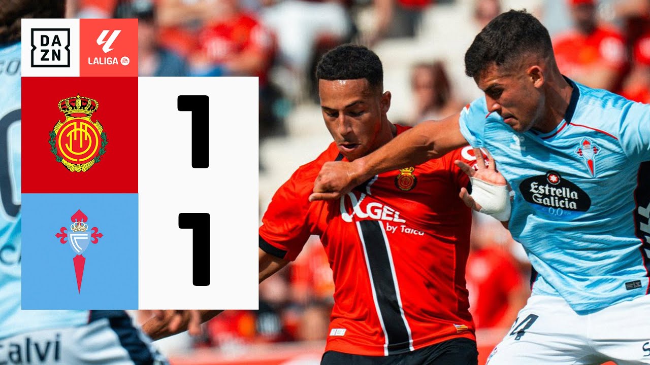 RCD Mallorca vs RC Celta (1-1) | Resumen y goles | Highlights LALIGA EA SPORTS