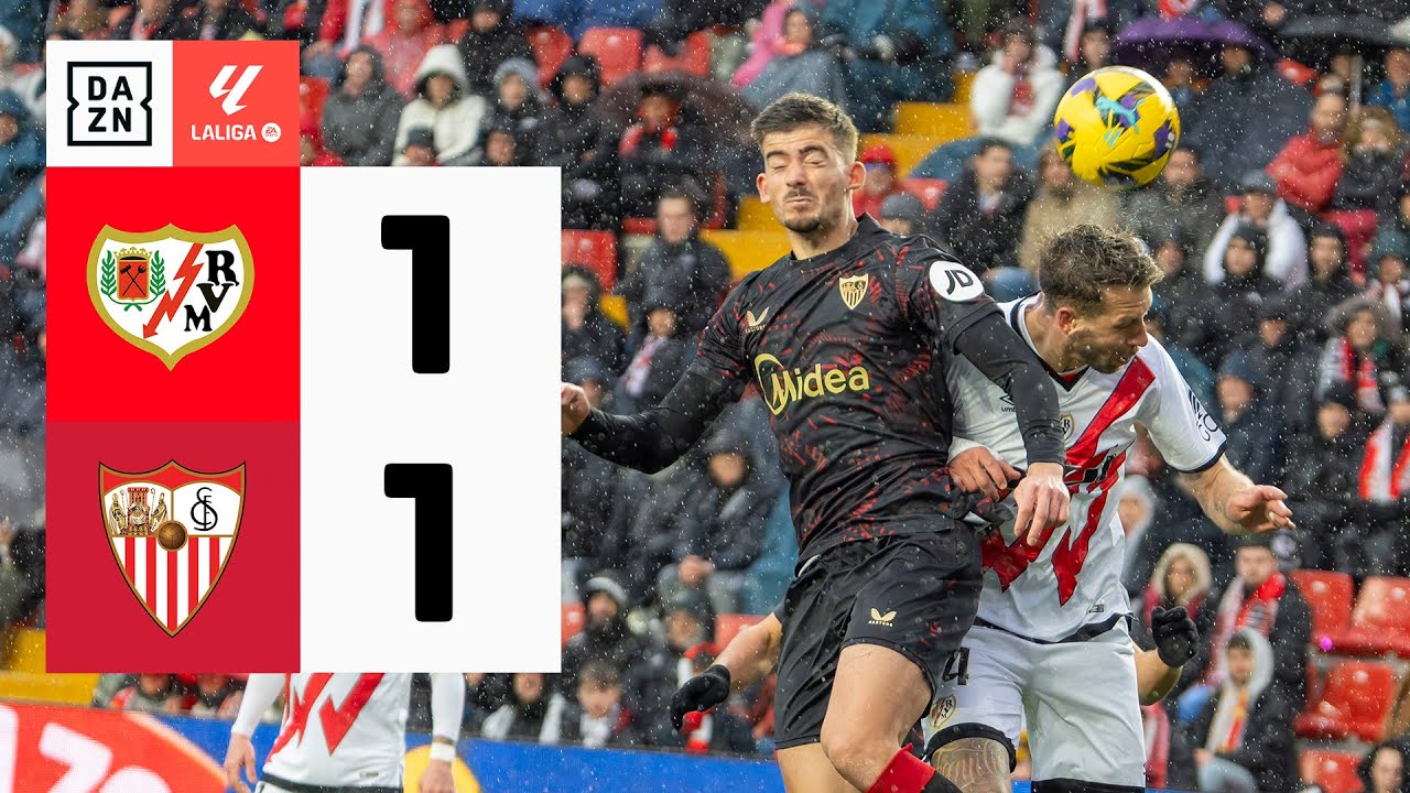 Rayo Vallecano vs Sevilla FC (1-1) | Resumen y goles | Highlights LALIGA EA SPORTS