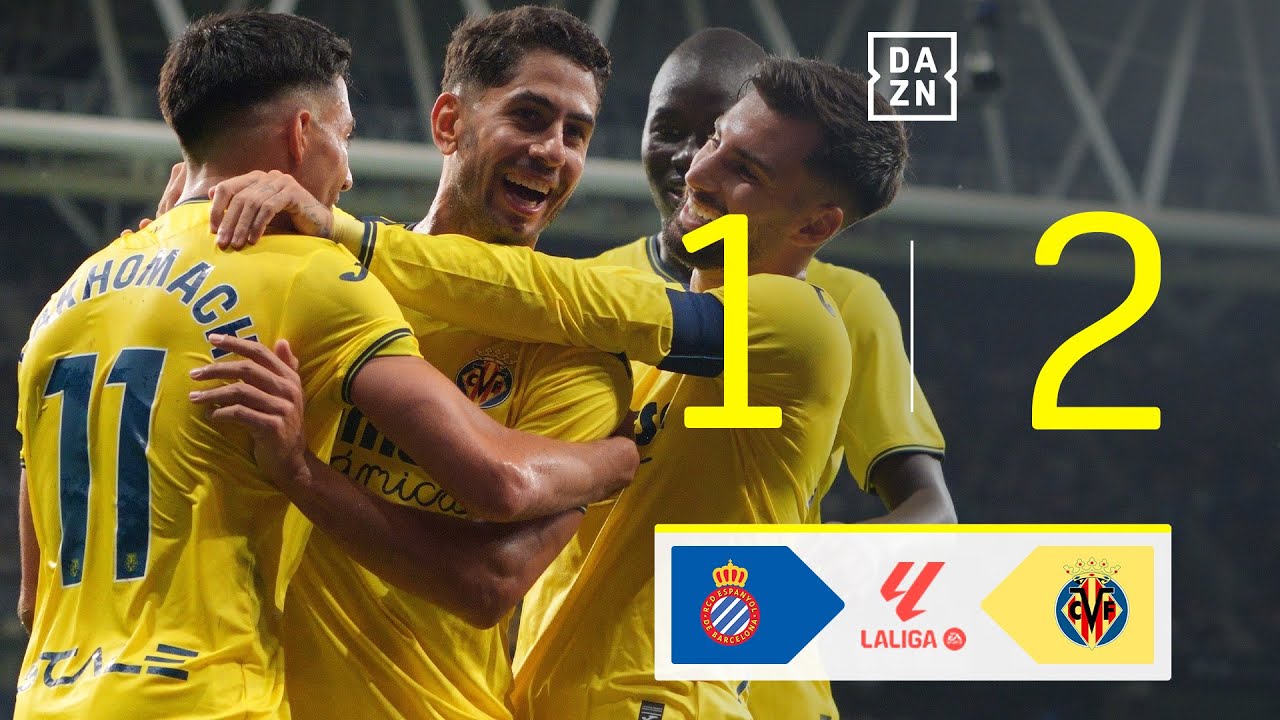 RCD Espanyol vs Villarreal CF (1-2) | Resumen y goles | Highlights LALIGA EA SPORTS