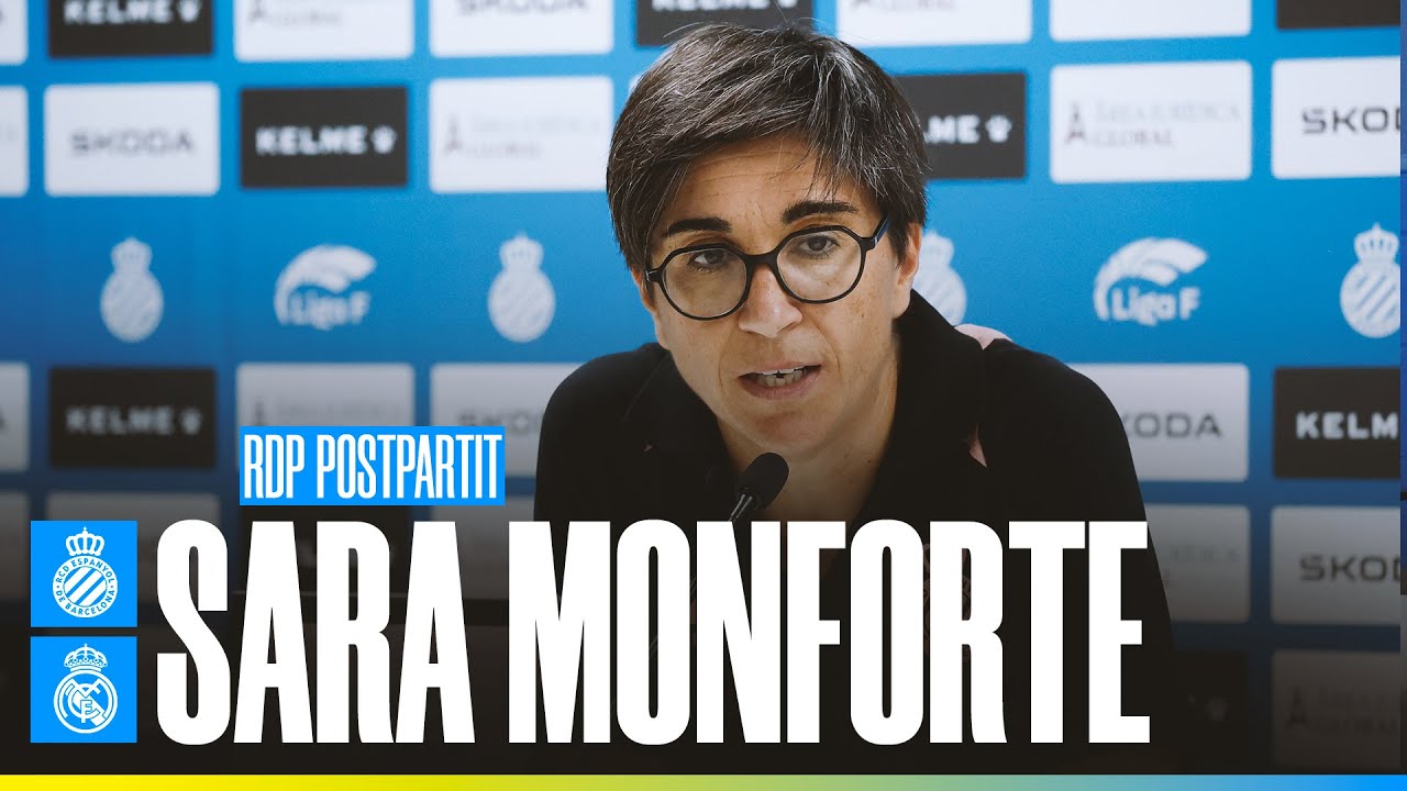 Roda de Premsa de Sara Monforte | #EspanyolRealMadrid | @ligaf_oficial