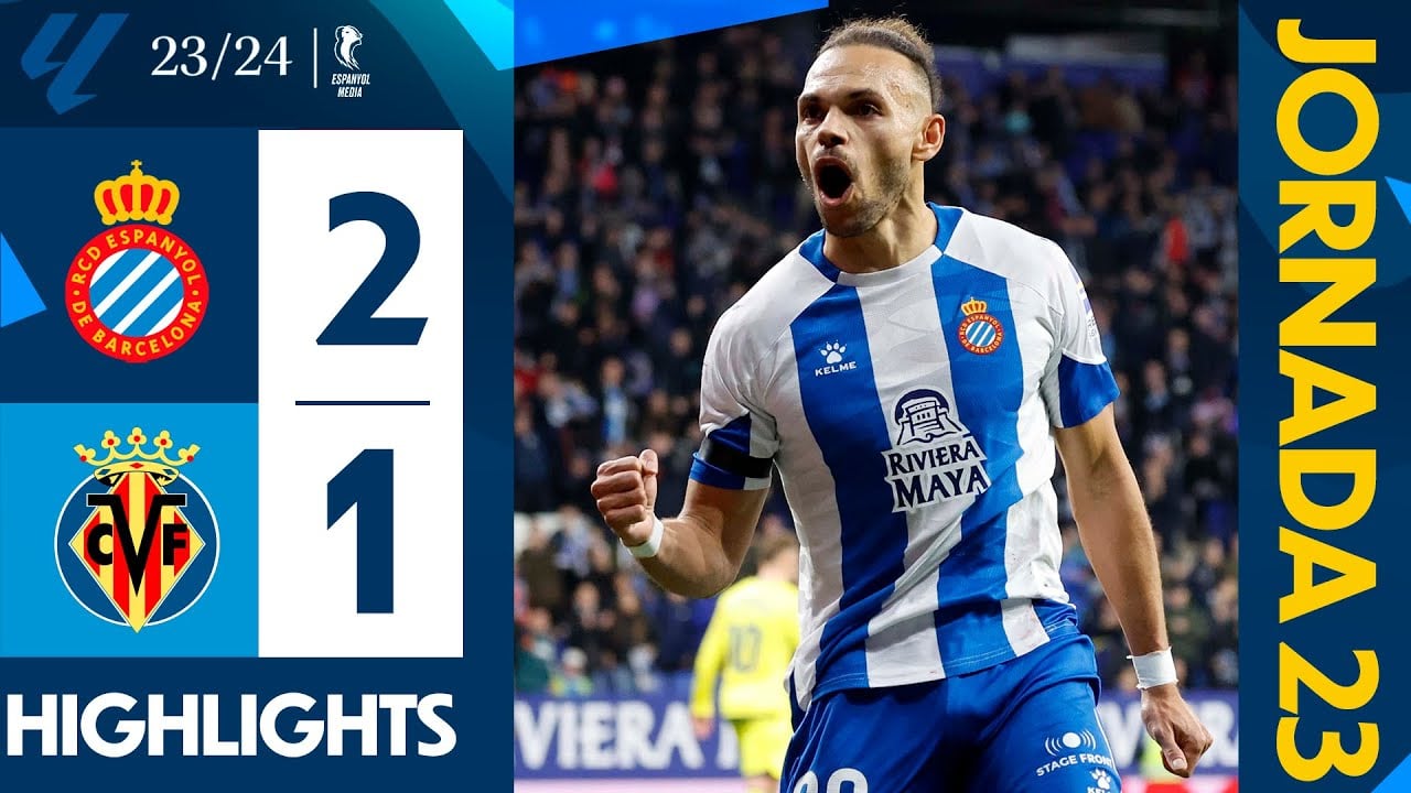 ⚽ RESUM J23 | Espanyol 2-1 Villarreal B | #LaLigaHighlights