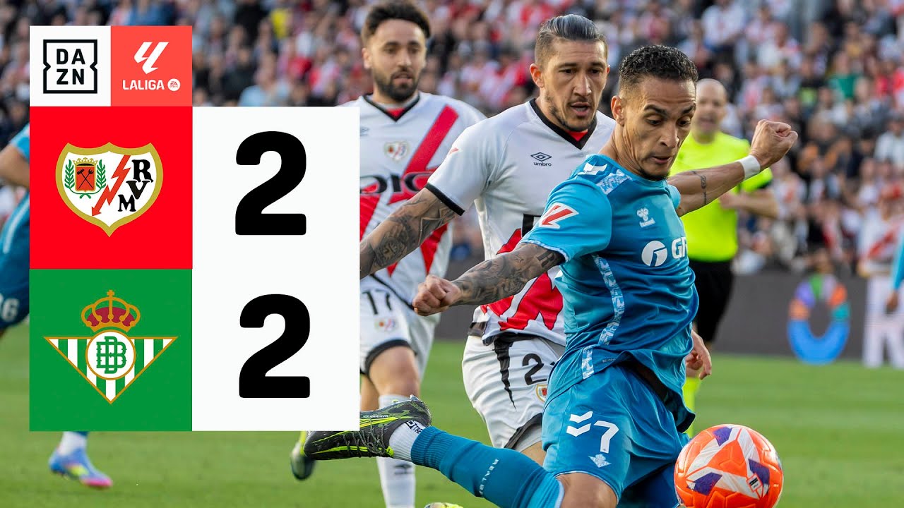 Rayo Vallecano vs Real Betis (2-2) | Resumen y goles | Highlights LALIGA EA SPORTS