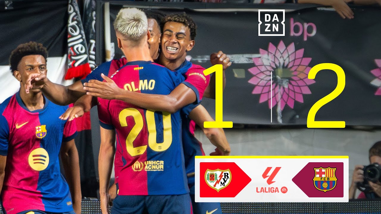 Rayo Vallecano vs FC Barcelona (1-2) | Resumen y goles | Highlights LALIGA EA SPORTS