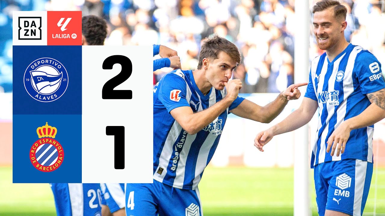 Deportivo Alavés vs RCD Espanyol (2-1) | Resumen y goles | Highlights LALIGA EA SPORTS