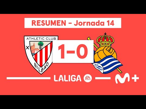 Athletic Club Bilbao 1-0 Real Sociedad | LALIGA EA SPORTS (Jornada 14) - Resumen | Movistar Plus+