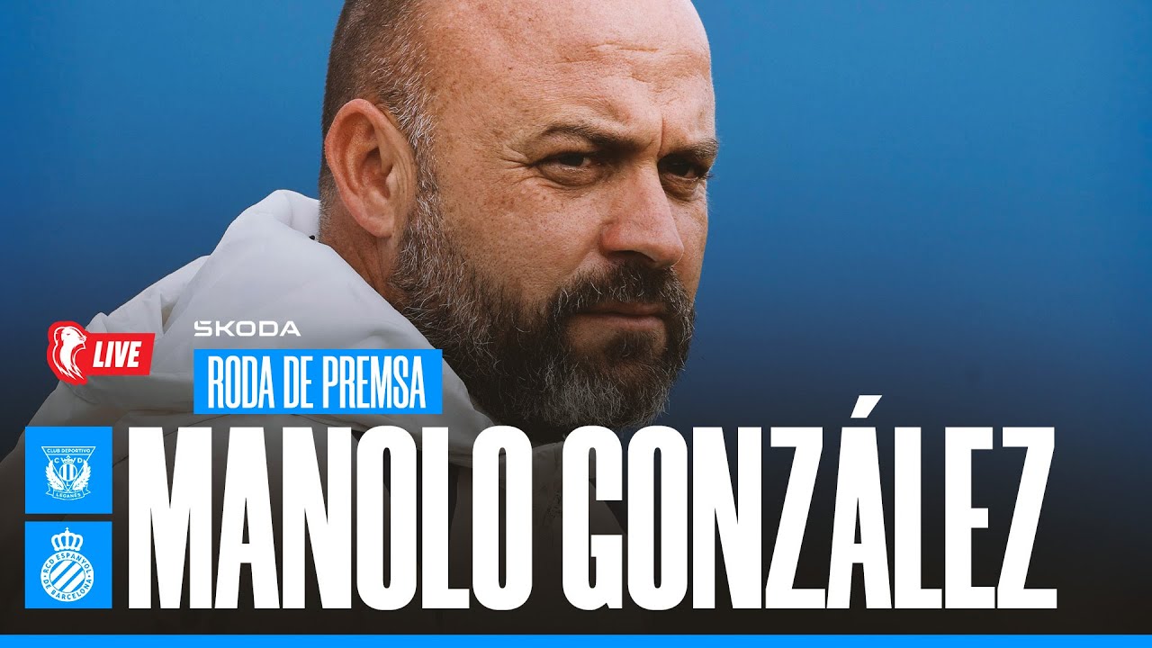 🔴 LIVE | 🎥 Roda de premsa de Manolo González prèvia al Leganés 🆚 Espanyol | #RCDE #EspanyolMEDIA