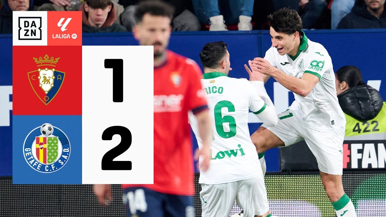CA Osasuna vs Getafe CF (1-2) | Resumen y goles | Highlights LALIGA EA SPORTS
