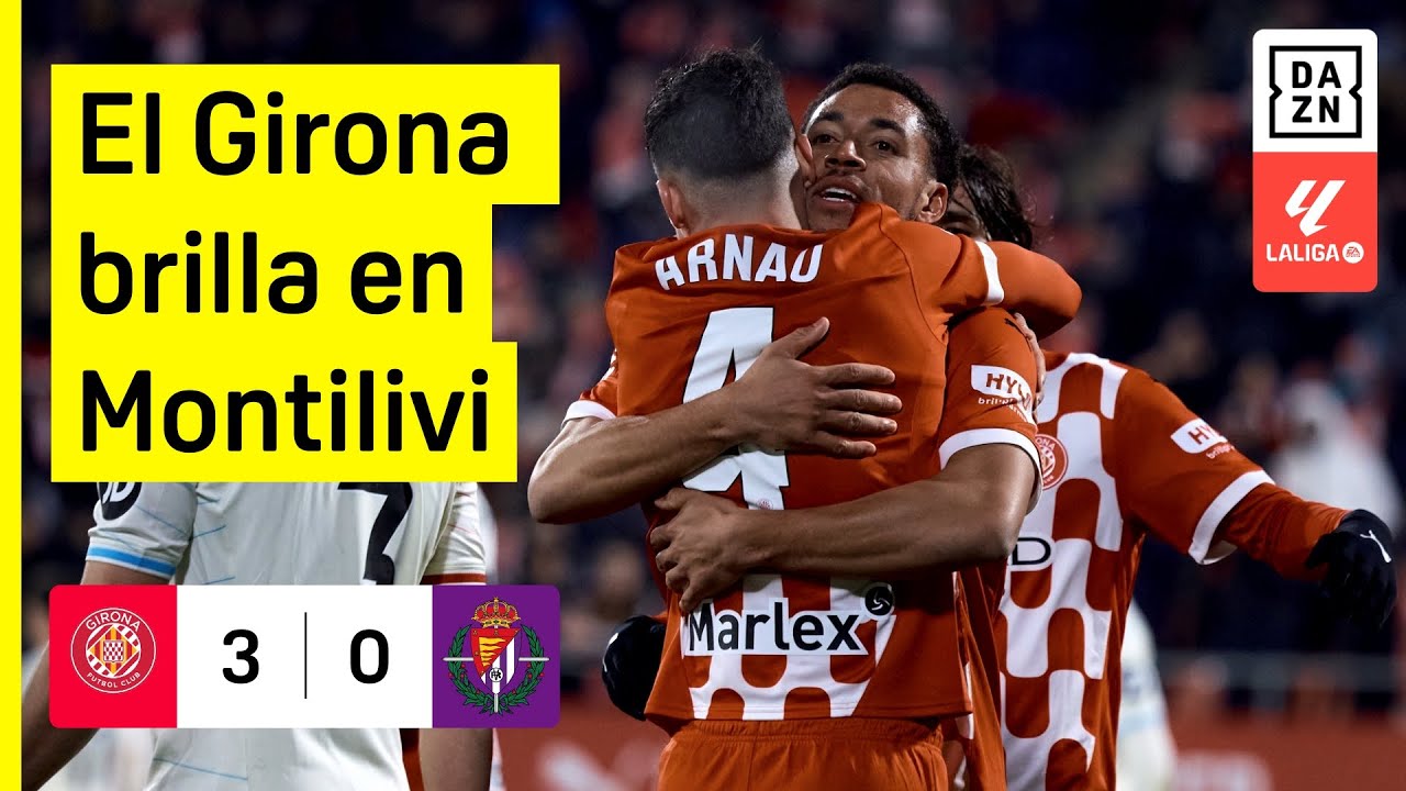 Girona FC vs Real Valladolid CF (3-0) | Resumen y goles | Highlights LALIGA EA SPORTS