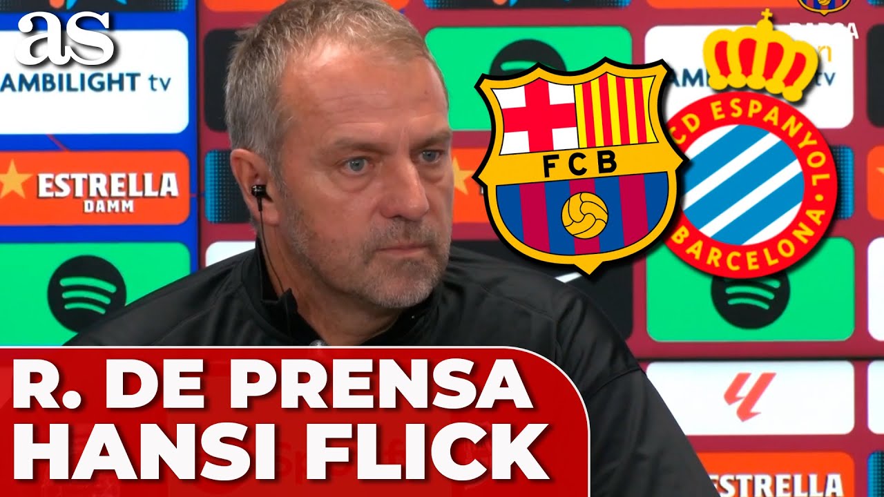 HANSI FLICK, rueda de prensa COMPLETA | PREVIA del FC BARCELONA - ESPANYOL