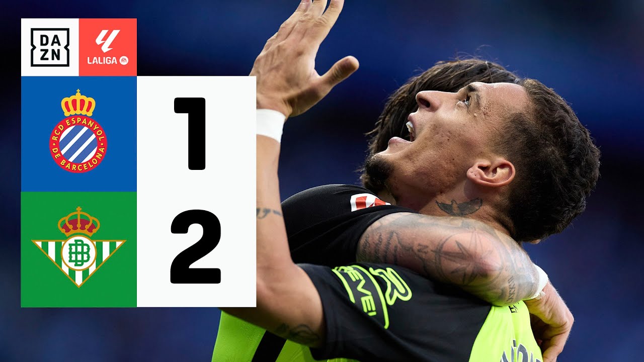 RCD Espanyol vs Real Betis (1-2) | Resumen y goles | Highlights LALIGA EA SPORTS