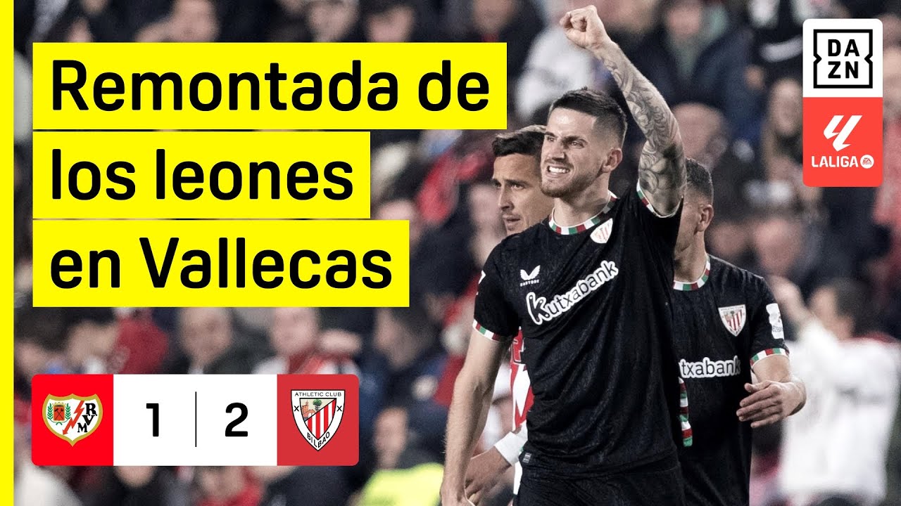 Rayo Vallecano vs Athletic Club (1-2) | Resumen y goles | Highlights LALIGA EA SPORTS