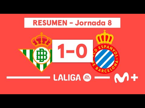 Real Betis 1-0 RCD Espanyol de Barcelona | LALIGA EA SPORTS (Jornada 8) - Resumen | Movistar Plus+