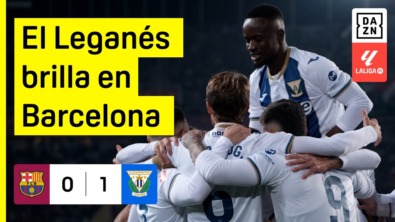 FC Barcelona vs CD Leganés (0-1) | Resumen y goles | Highlights LALIGA EA SPORTS