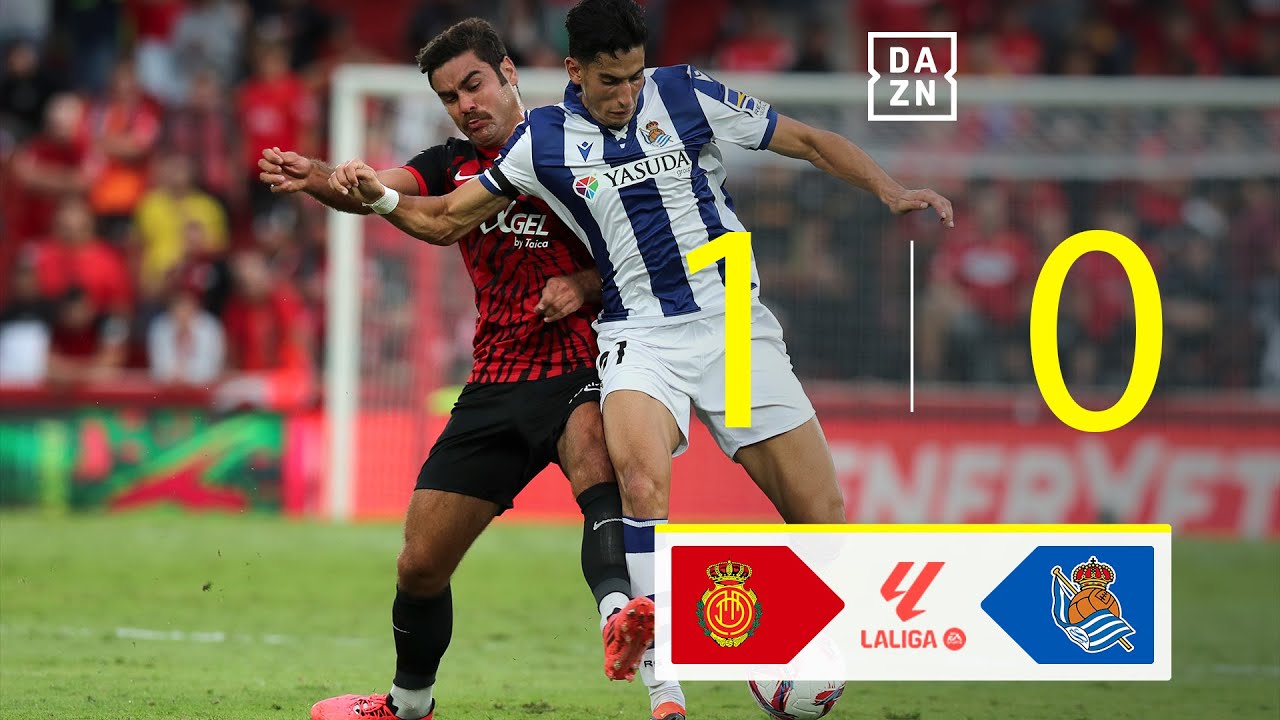 RCD Mallorca vs Real Sociedad (1-0) | Resumen y goles | Highlights LALIGA EA SPORTS