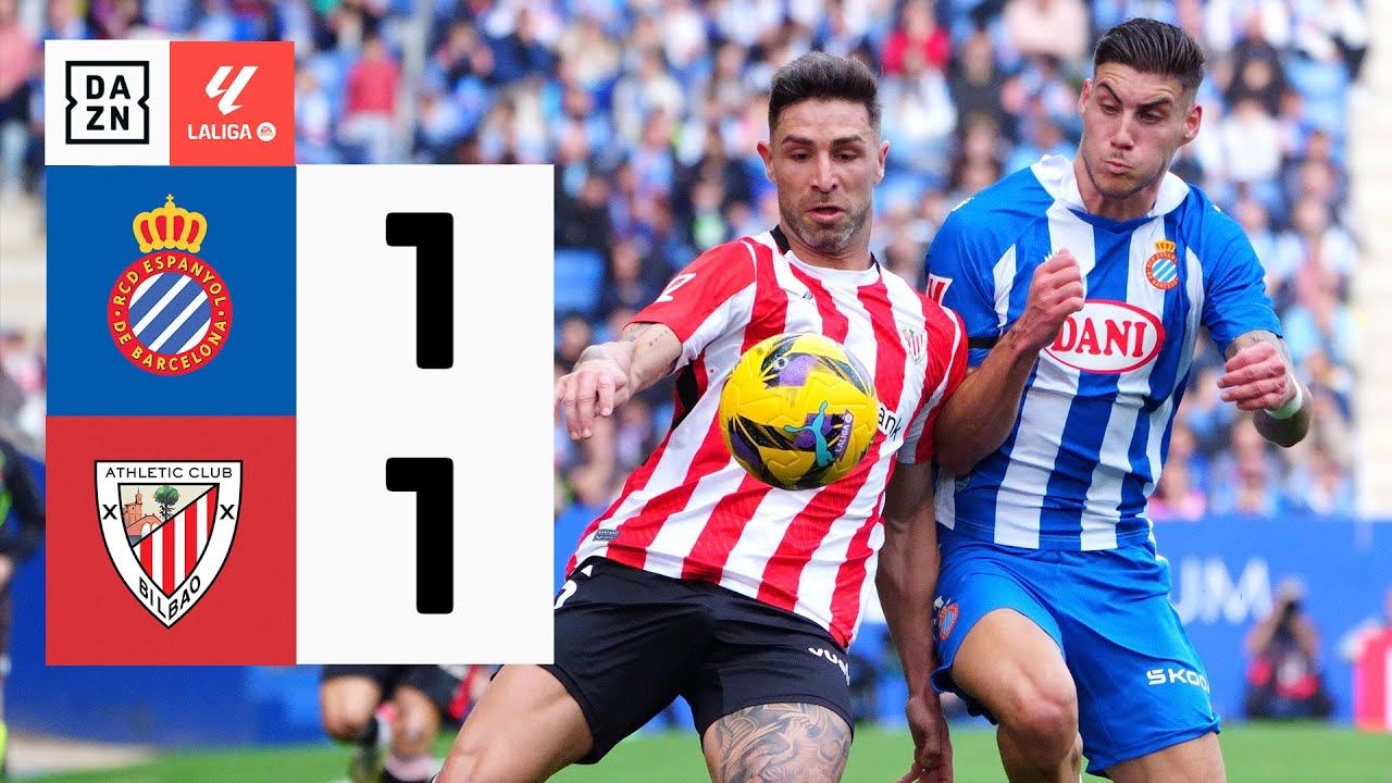 RCD Espanyol vs Athletic Club (1-1) | Resumen y goles | Highlights LALIGA EA SPORTS