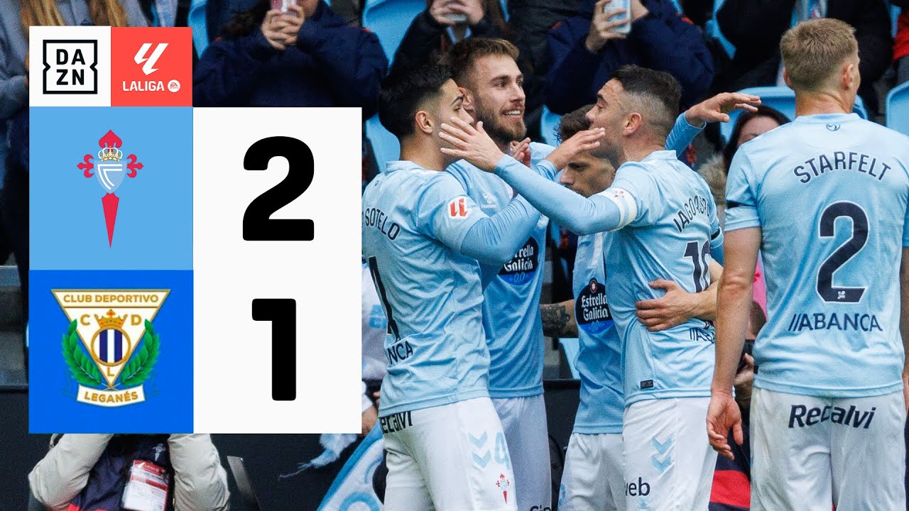 RC Celta vs CD Leganés (2-1) | Resumen y goles | Highlights LALIGA EA SPORTS