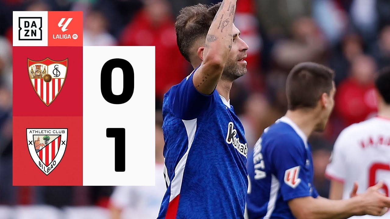 Sevilla FC vs Athletic Club (0-1) | Resumen y goles | Highlights LALIGA EA SPORTS