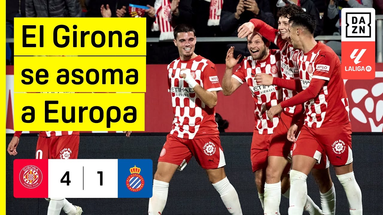 Girona FC vs RCD Espanyol (4-1) | Resumen y goles | Highlights LALIGA EA SPORTS