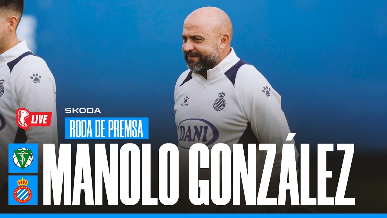 🔴 LIVE | 🎥 Roda de premsa de Manolo González prèvia al San Tirso 🆚 Espanyol | #CopaDelRey
