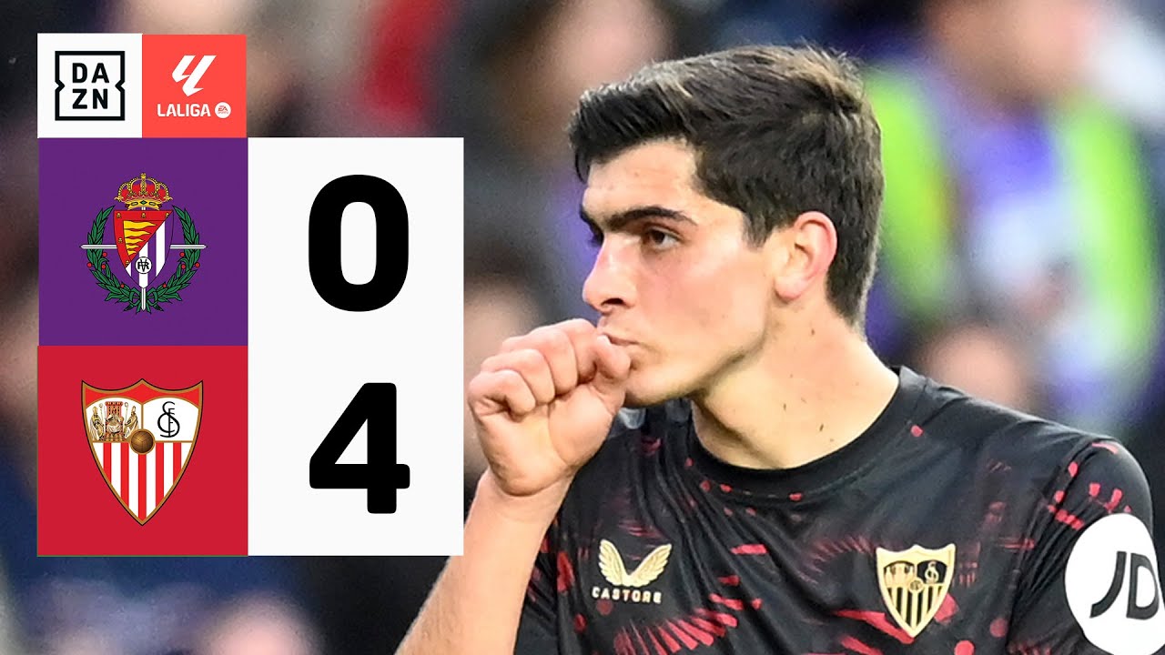 Real Valladolid CF vs Sevilla FC (0-4) | Resumen y goles | Highlights LALIGA EA SPORTS