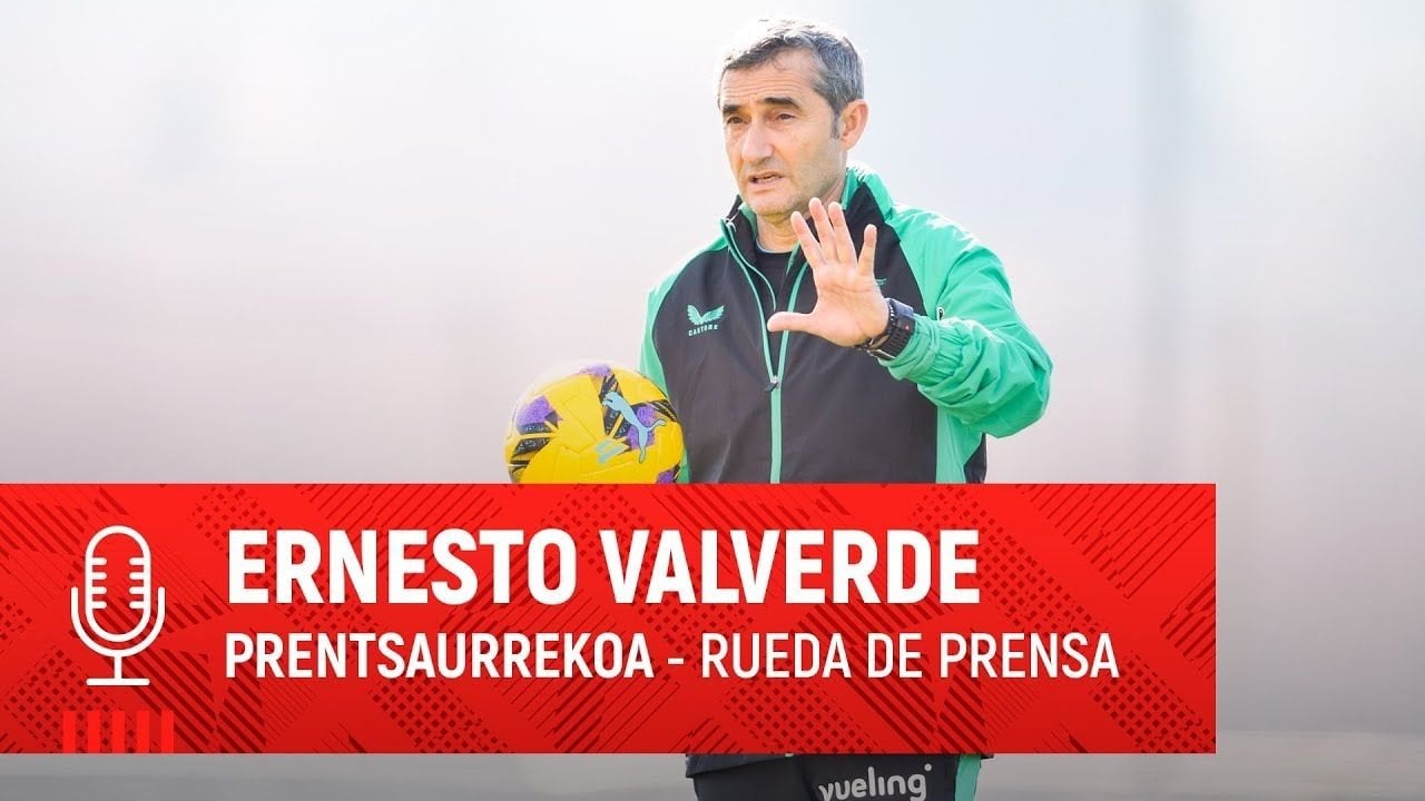 🎙 Ernesto Valverde | pre RCD Espanyol-Athletic Club I LaLiga 2024-25 J24