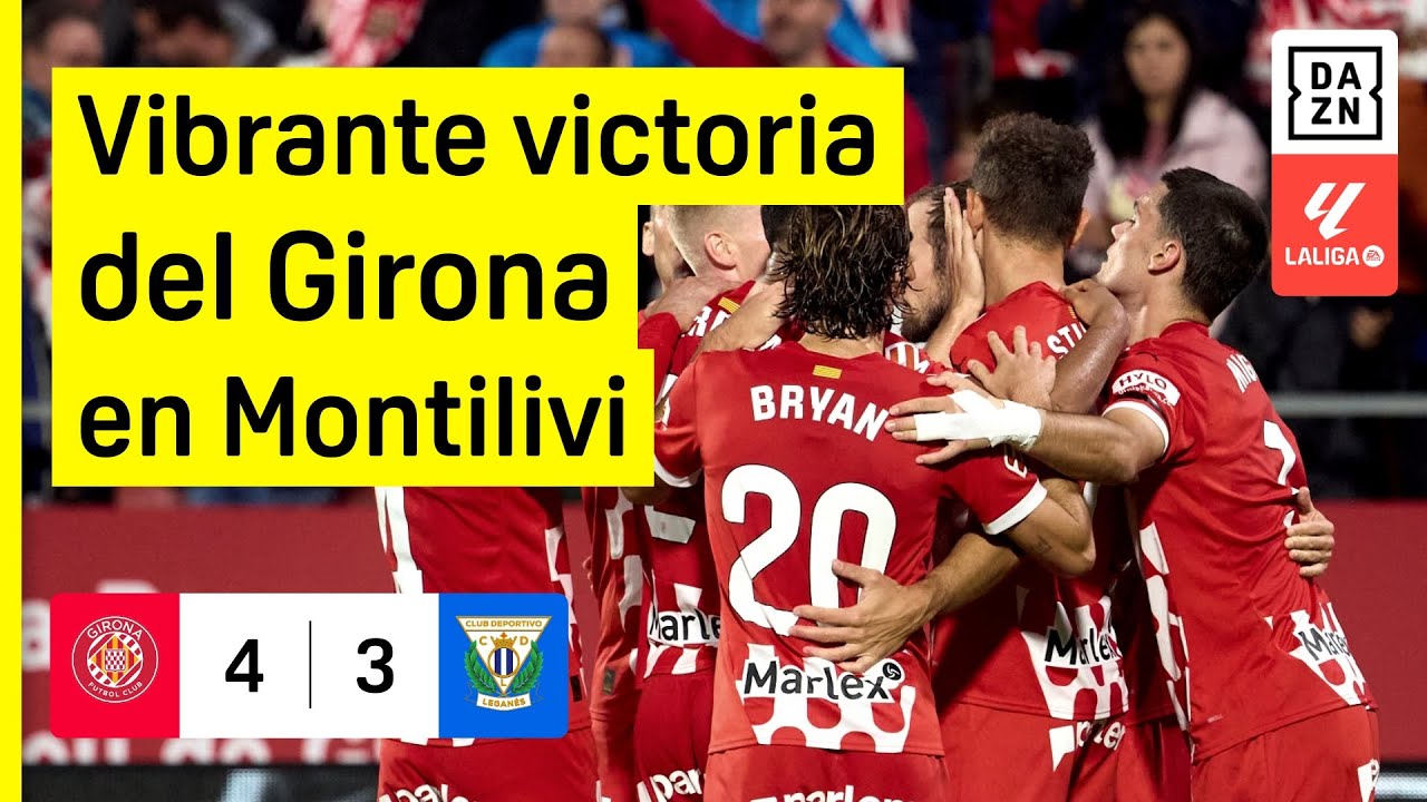 Girona FC vs CD Leganés (4-3) | Resumen y goles | Highlights LALIGA EA SPORTS