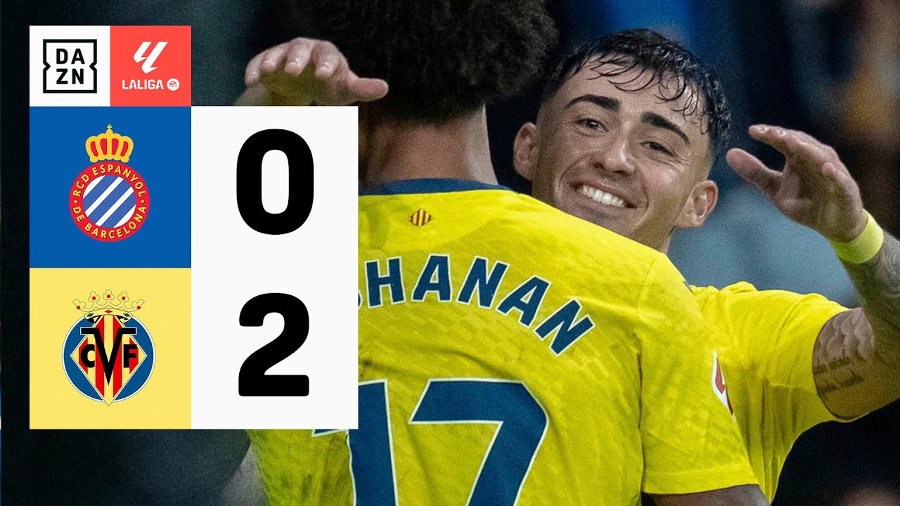 RCD Espanyol vs Villarreal CF (0-2) | Resumen y goles | Highlights LALIGA EA SPORTS