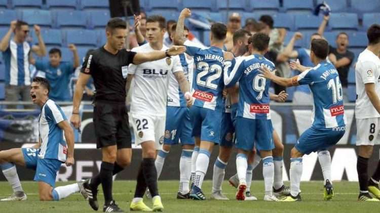 espanyol primer partido primera division rcde stadium