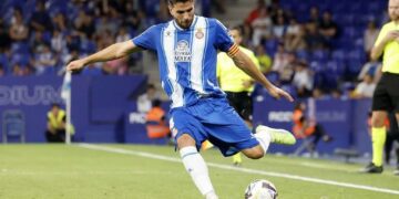 leandro cabrera espanyol rayo vallecano rcde stadium laliga santander 2022 23