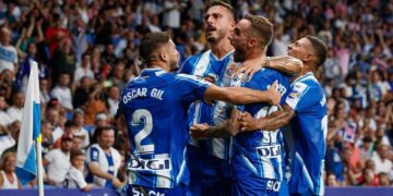 Espanyol celebración