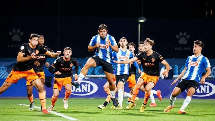 espanyol b seis goles local