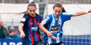 espanayol femenino fc barcelona b ce dani jarque primera rfef 2022 23 derrota