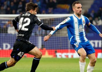 sergi darder real sociedad rcde stadium laliga santander 2022 23 derrota