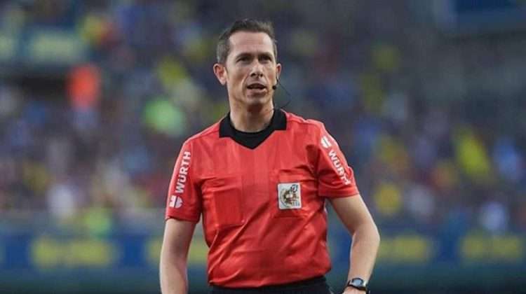 González González, asistente de VAR que ha perjudicado gravemente al Espanyol en dos ocasiones durante el mes de mayo.