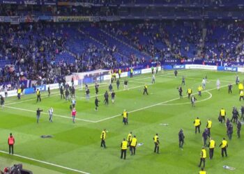 incidentres derbi espanyol fc barcelona