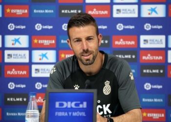 luis garcia espanyol atletico de madrid rueda de prensa