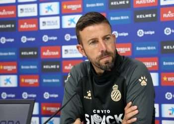 luis garcia rayo vallecano espanyol rueda de prensa