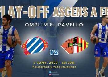 sd espanyol baloncesto masculino play off ascenso liga eba