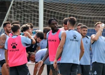 espanyol entrenamiento 17 agosto