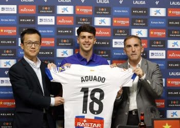 alvaro aguado espanyol presentacion fran garagarza