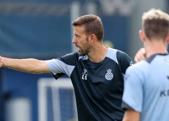espanyol entrenamiento keita balde luis garcia