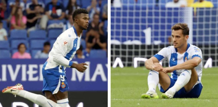 espanyol keita balde brian olivan lesiones