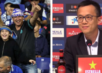 espanyol aficion sd huesca mao ye la grada 2 noviembre