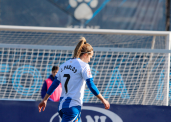 Judit Pablos en un partido de la Dani Jarque. Fotografía: Mongay_photography