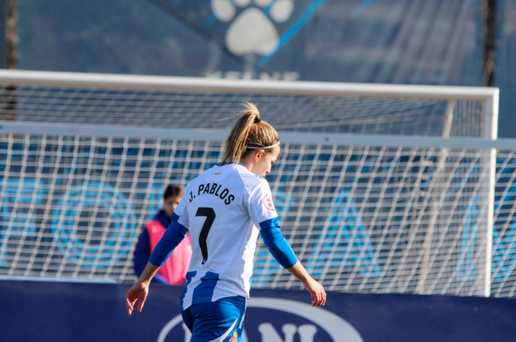 Judit Pablos en un partido de la Dani Jarque. Fotografía: Mongay_photography